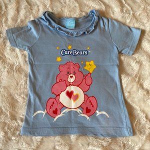 Care Bears Blue T-shirt Girls Size 5 Vintage
